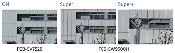 Sony FCB-CV/EV7520与FCB-EW9500H图像防抖功能对比