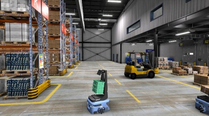 索尼AS-DT1助力服务机器人避障